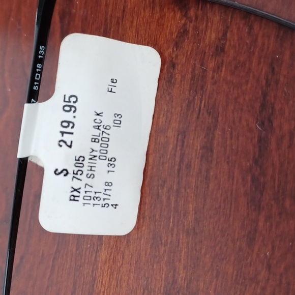 RAY BAN RX7505 Memo Ray Frames NWT - Picture 3 of 7